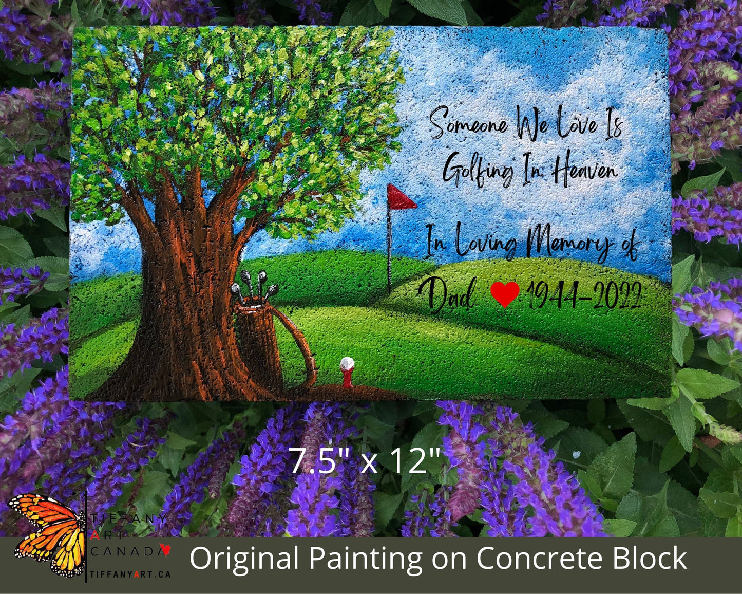 Personalized Memorial Garden Stone