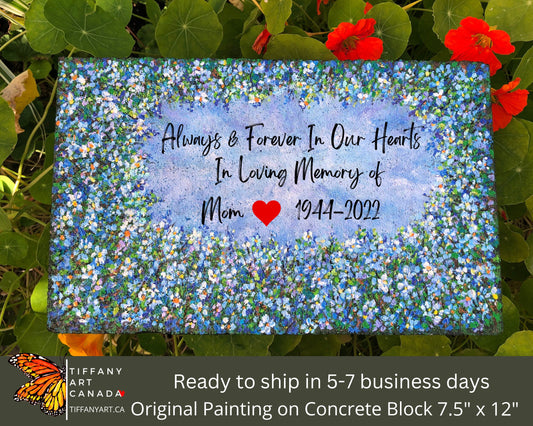 Personalized  Memorial stone