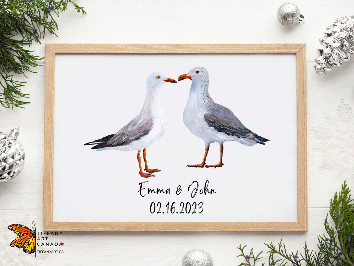 Seagull Couple Print