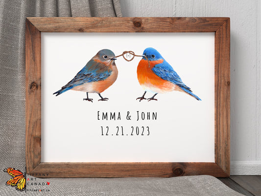 Personalized Couple Gift Print
