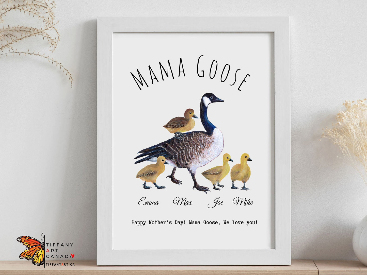 Personalized Family Print (Mama Goose)