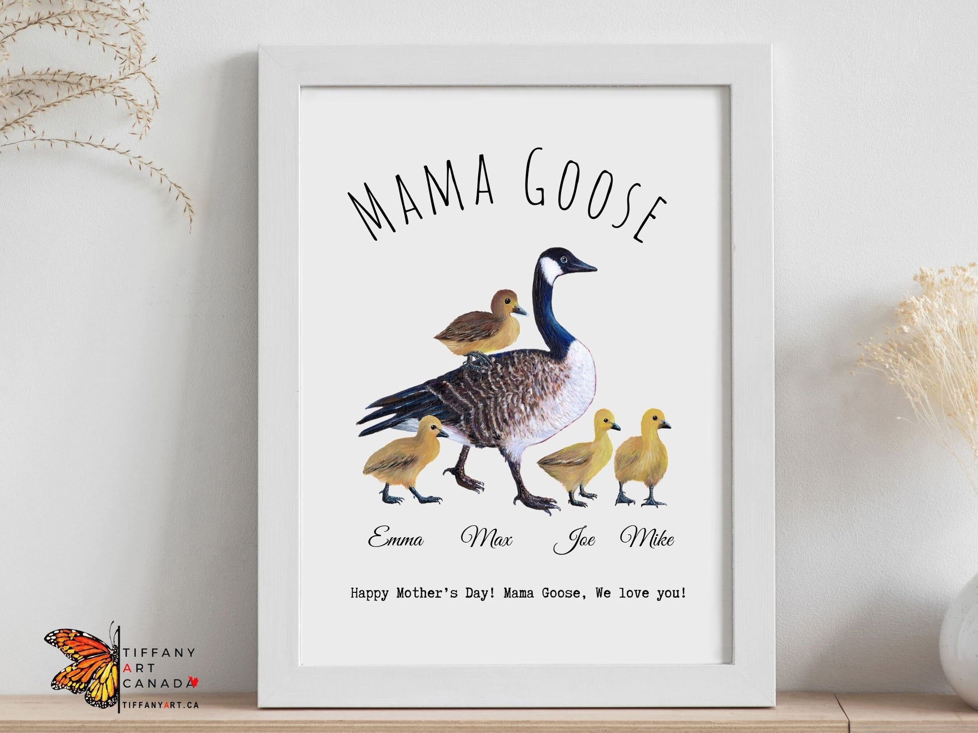 Personalized Family Print (Mama Goose)