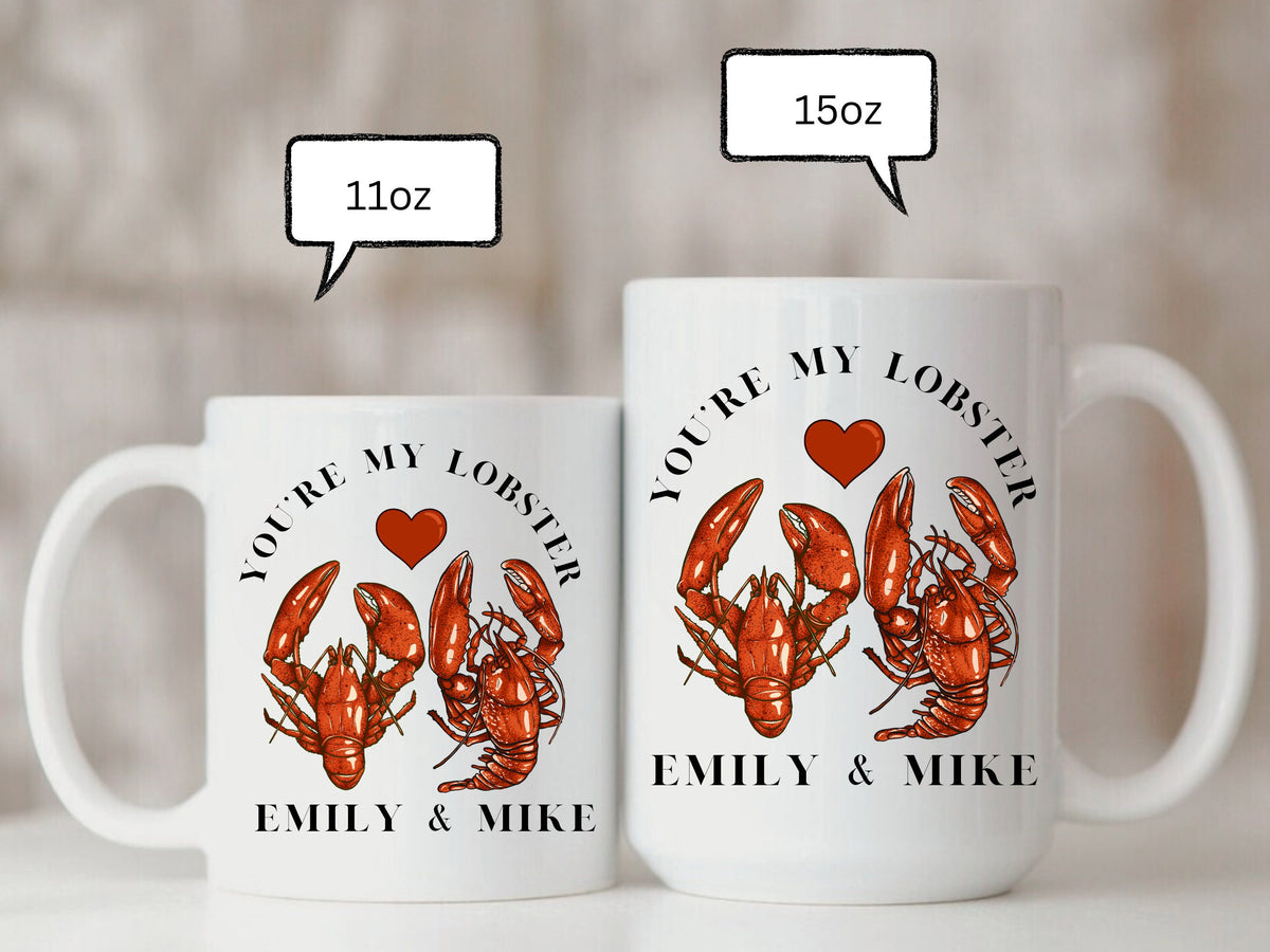 You're My Lobster Couple Mug