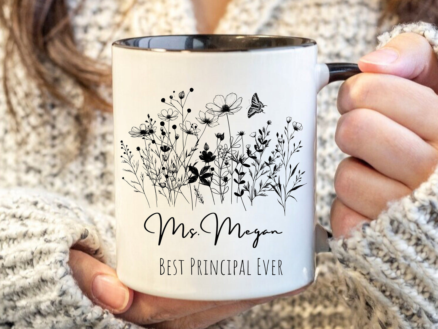 Personalized Best Teacher Ever Mug, End of Year Teacher Mug, Worlds Best Teacher, Coffee Mug Gift, Gift for Teacher, Best Teacher Gift