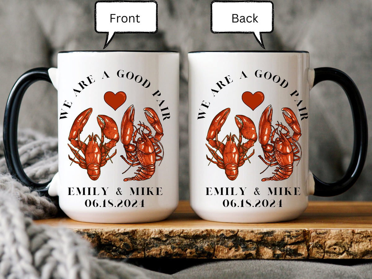 You're My Lobster Couple Mug