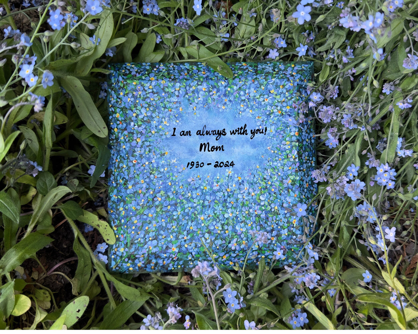 Forget Me Not Memorial Stone