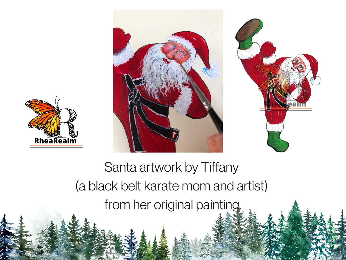 Personalized Karate Ornament