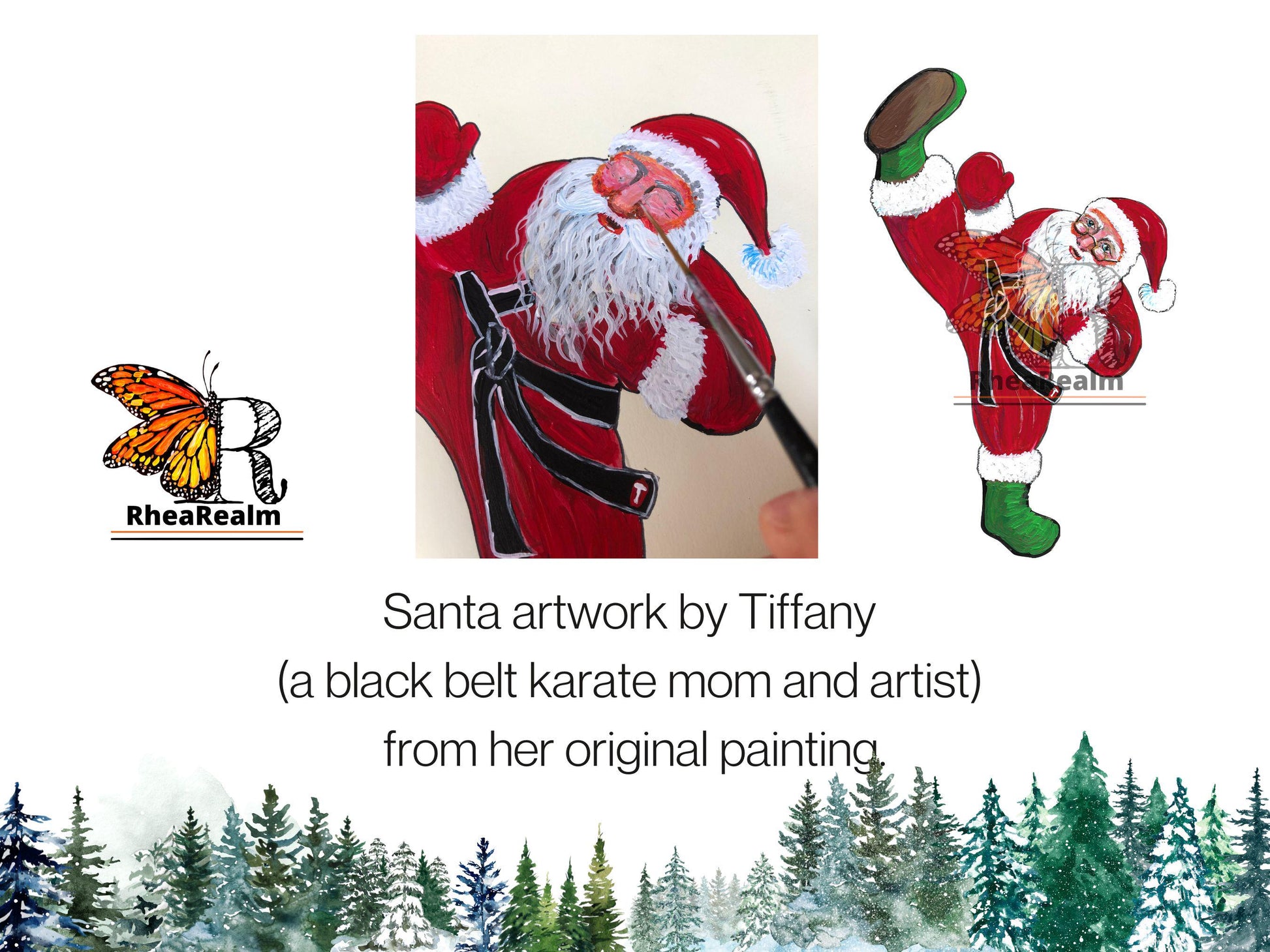 Personalized Karate Ornament