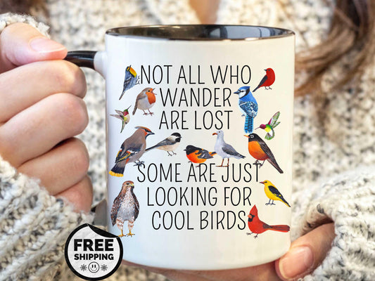Personalized Bird Lover Mug: Custom Birdwatching Gift