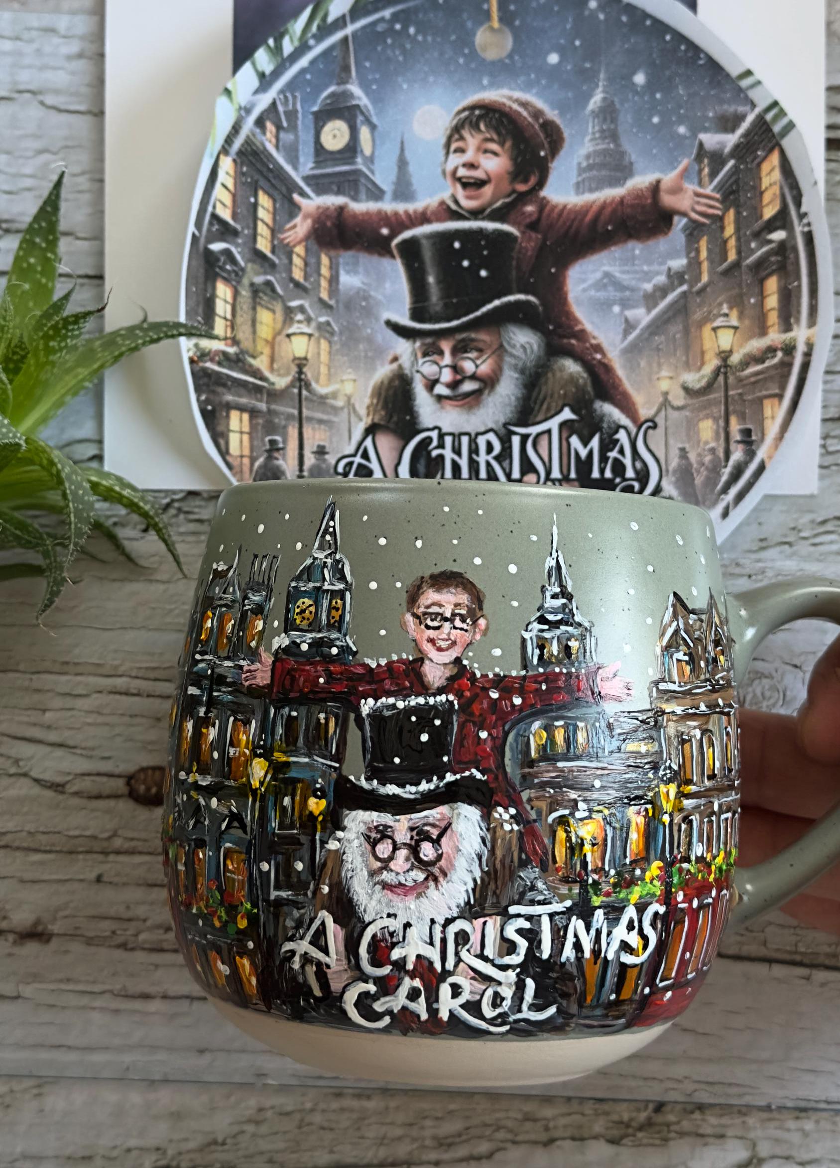 Hand Painted Portrait Mug: Custom Photo Ceramic Gift