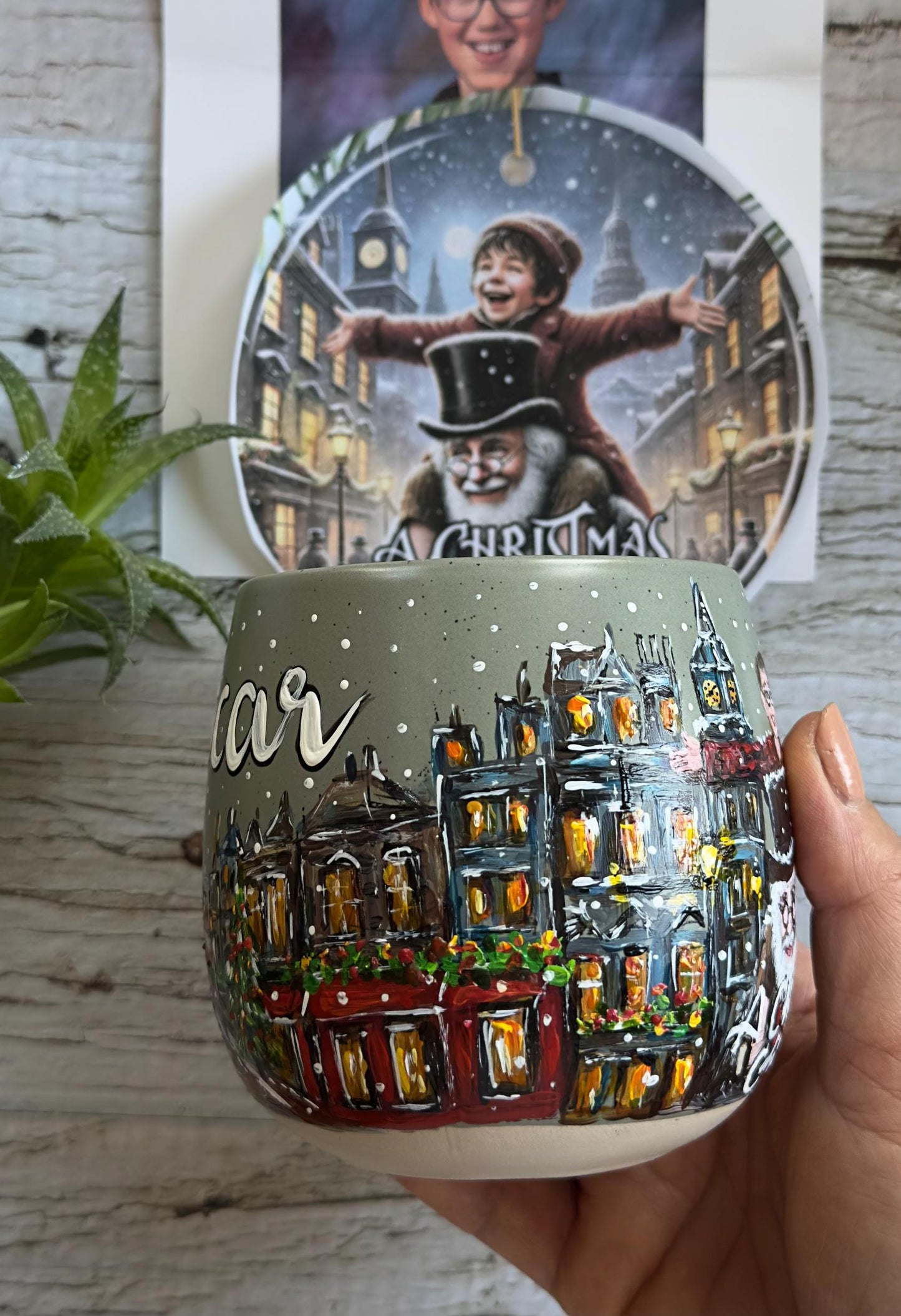 Hand Painted Portrait Mug: Custom Photo Ceramic Gift