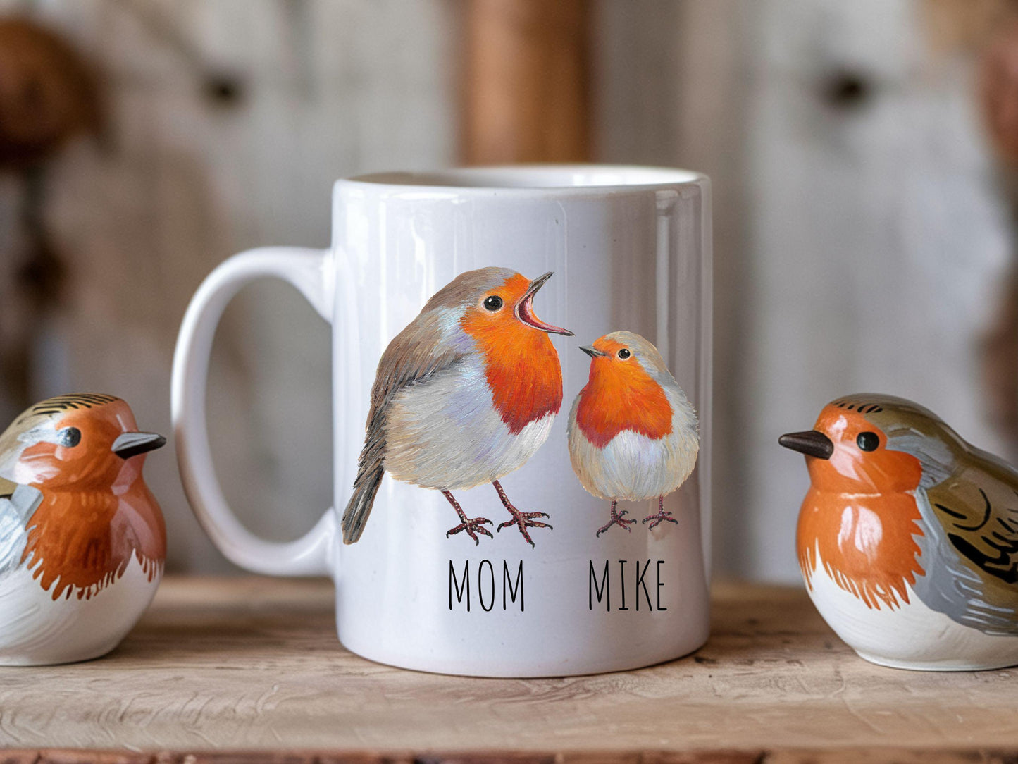 Personalized Robin Mug