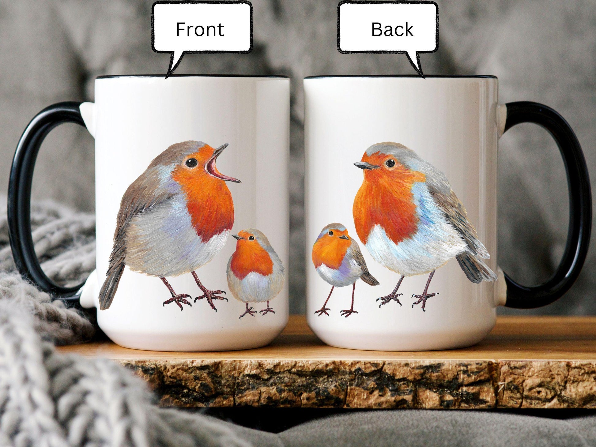 Personalized Robin Mug