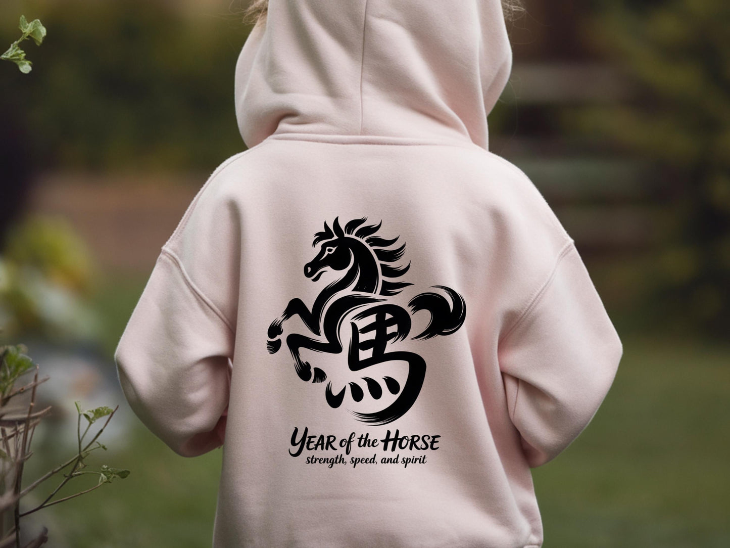 Digital Horse PNG, Chinese Horse New Year 2026, Horse Year, Chinese Zodiac, China New Year 2026, Lunar New Year Horse Gift, Horse Lover Gift
