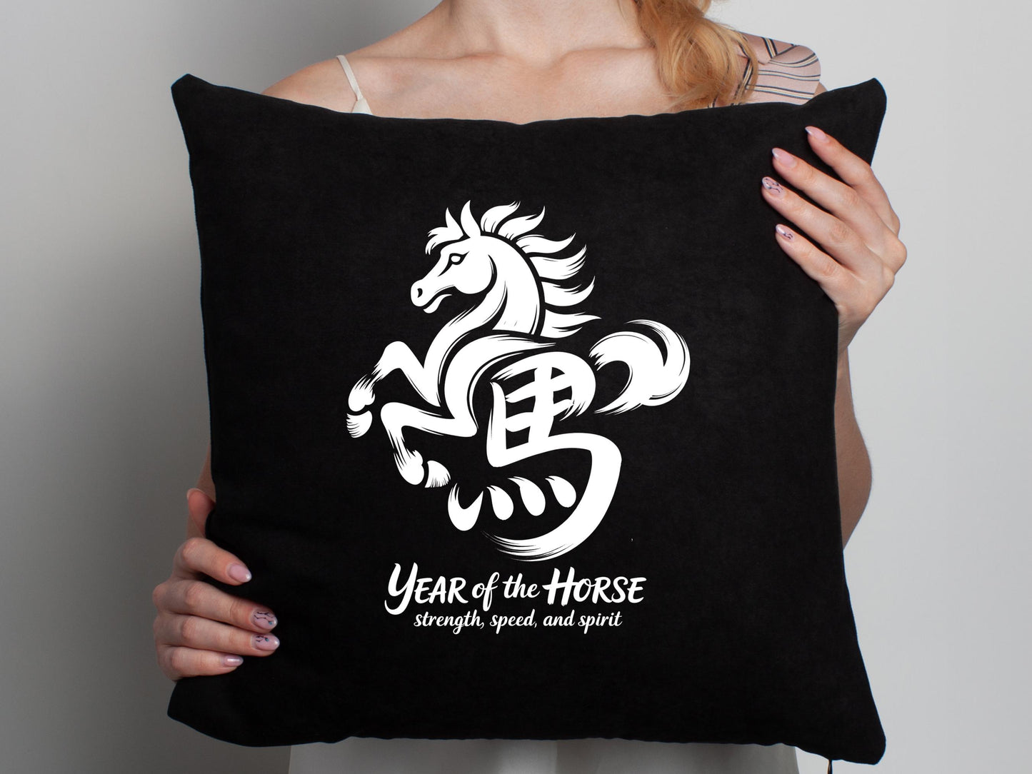 Digital Horse PNG, Chinese Horse New Year 2026, Horse Year, Chinese Zodiac, China New Year 2026, Lunar New Year Horse Gift, Horse Lover Gift