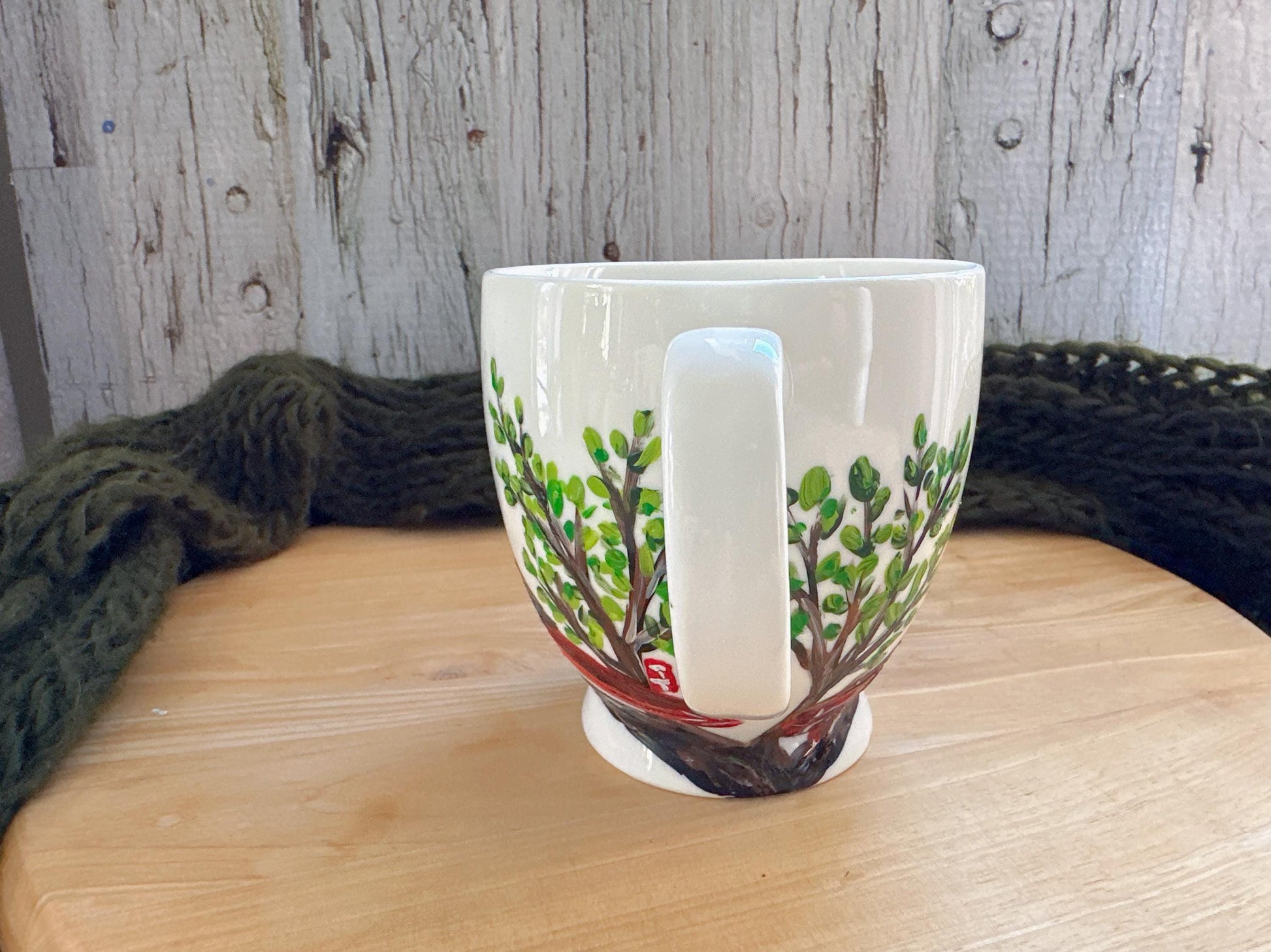 Hand Painted Cardinal Mug, Personalized Bird Lover Gift, Cardinal Gift for Mom, Memorial Gift, Bird Couple Coffee Cup