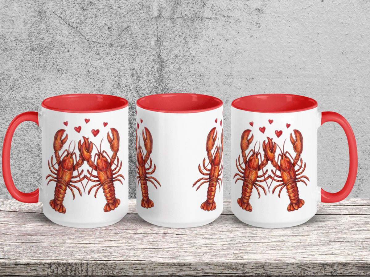 Lobster Couple Mug