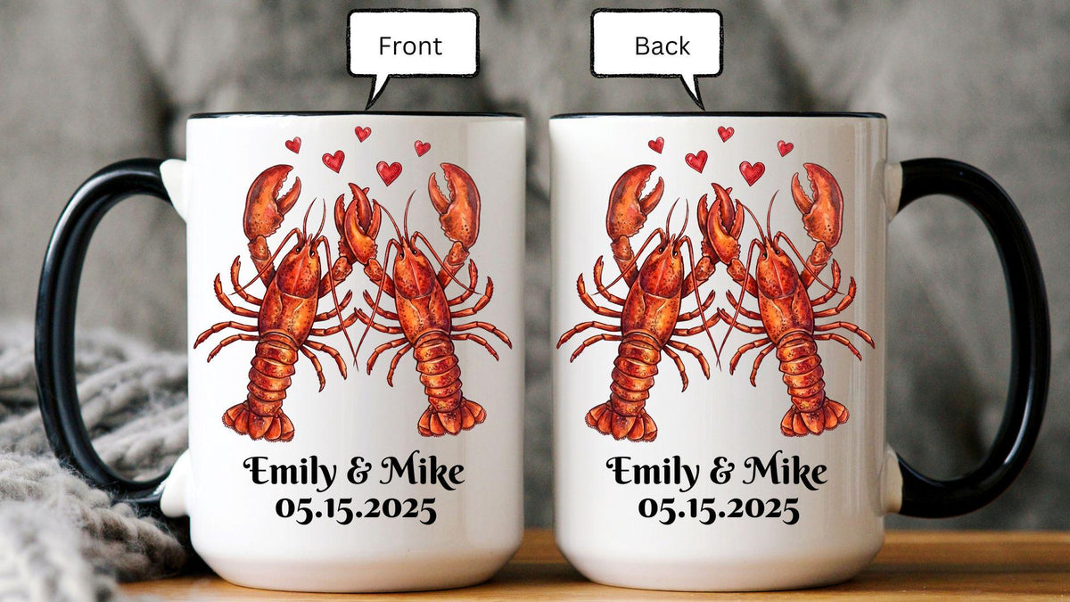 Lobster Couple Mug