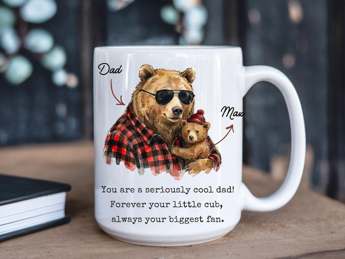 Daddy and Baby Cub Mug