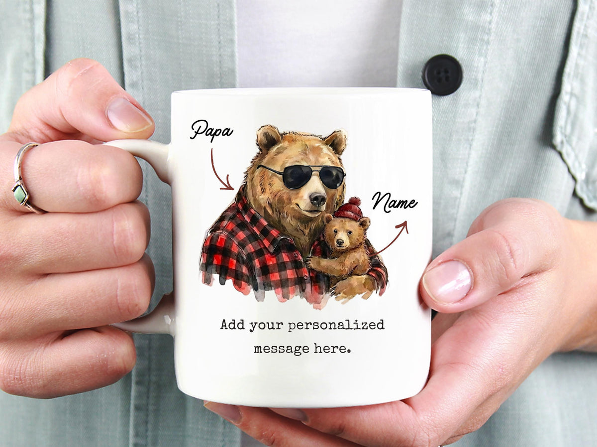 Daddy and Baby Cub Mug