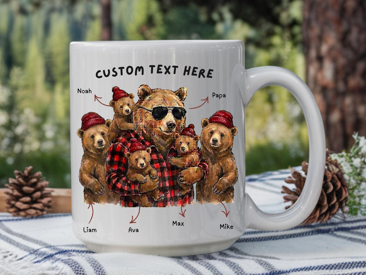 Daddy and Baby Cub Mug
