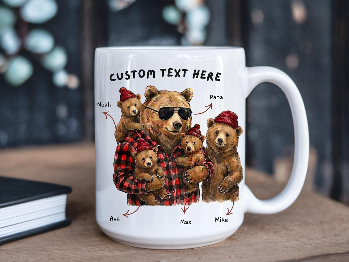 Daddy and Baby Cub Mug