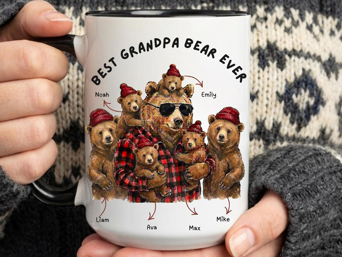 Daddy and Baby Cub Mug
