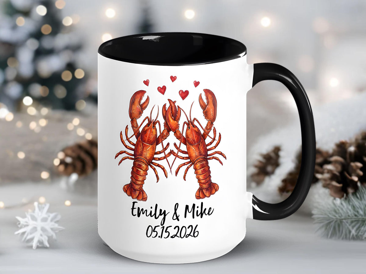 Lobster Couple Mug