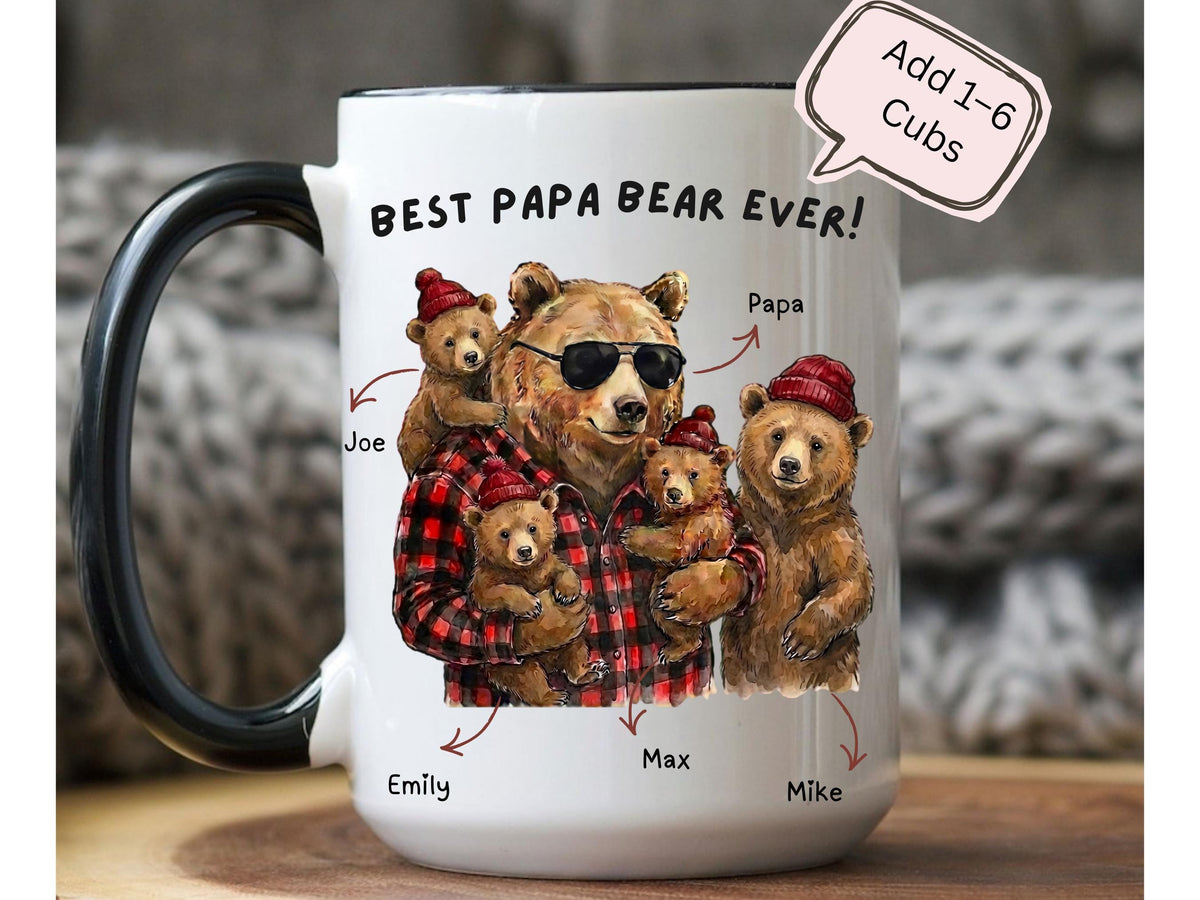 Daddy and Baby Cub Mug