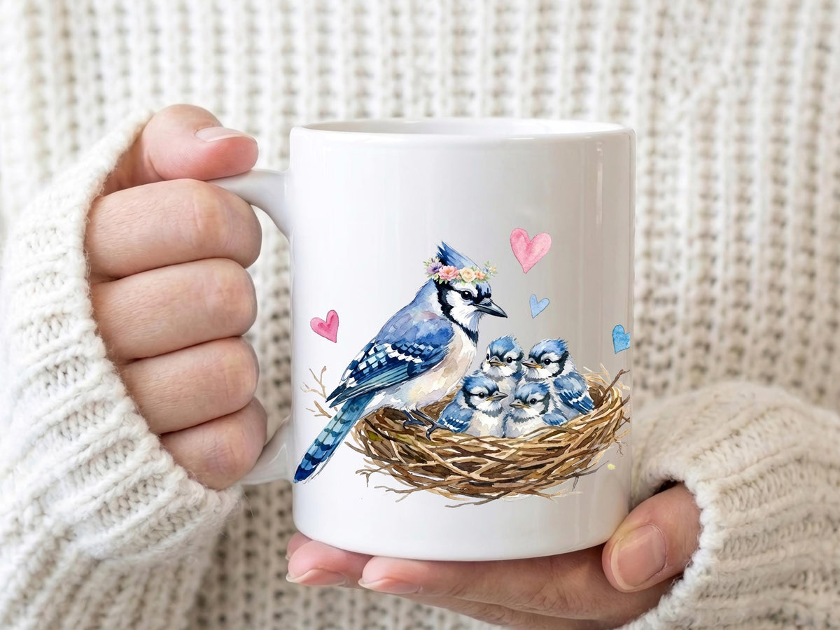 Grandma Bird Nest Mug
