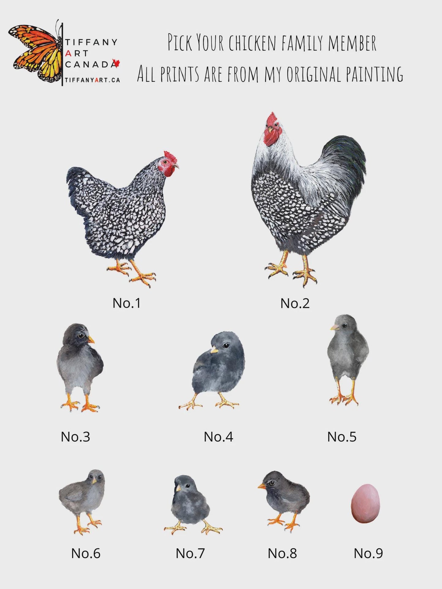 Personalized Chicken Family Mug, Custom Name Hen Rooster Chick Cup, Farmhouse Gift for Chicken Lover