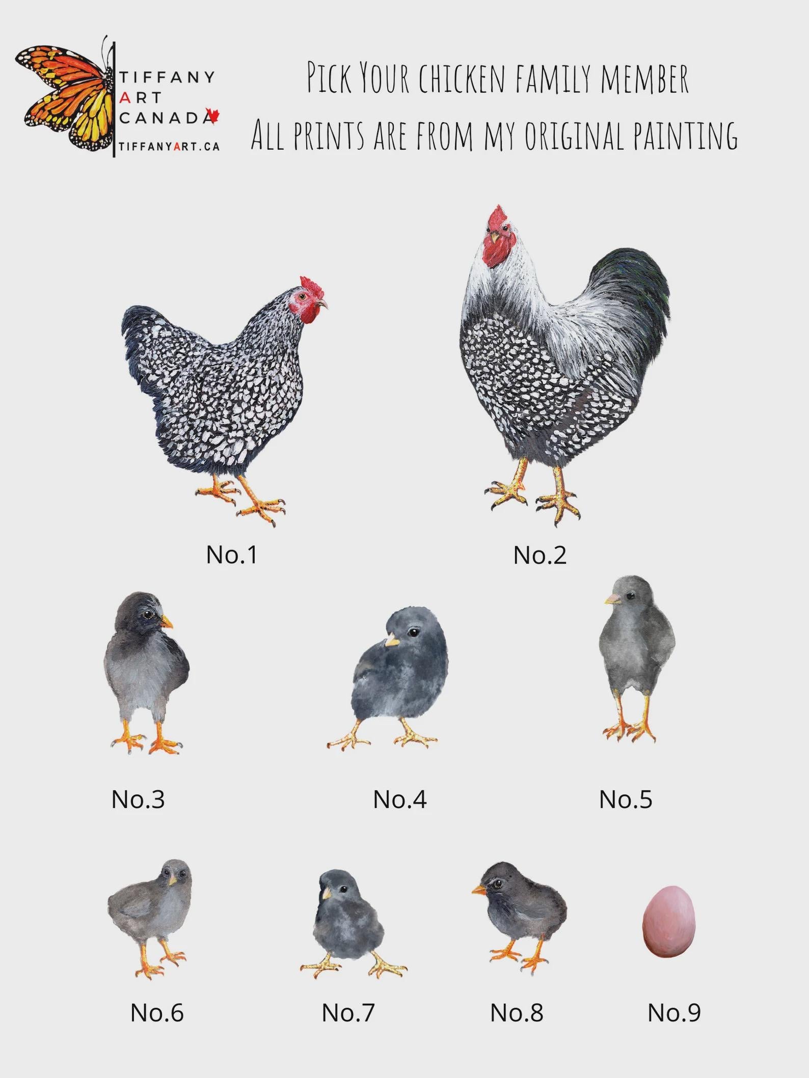 Personalized Chicken Family Mug, Custom Name Hen Rooster Chick Cup, Farmhouse Gift for Chicken Lover