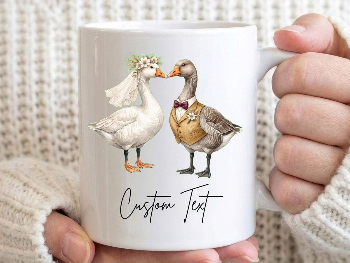 Silly Goose Wedding Mug