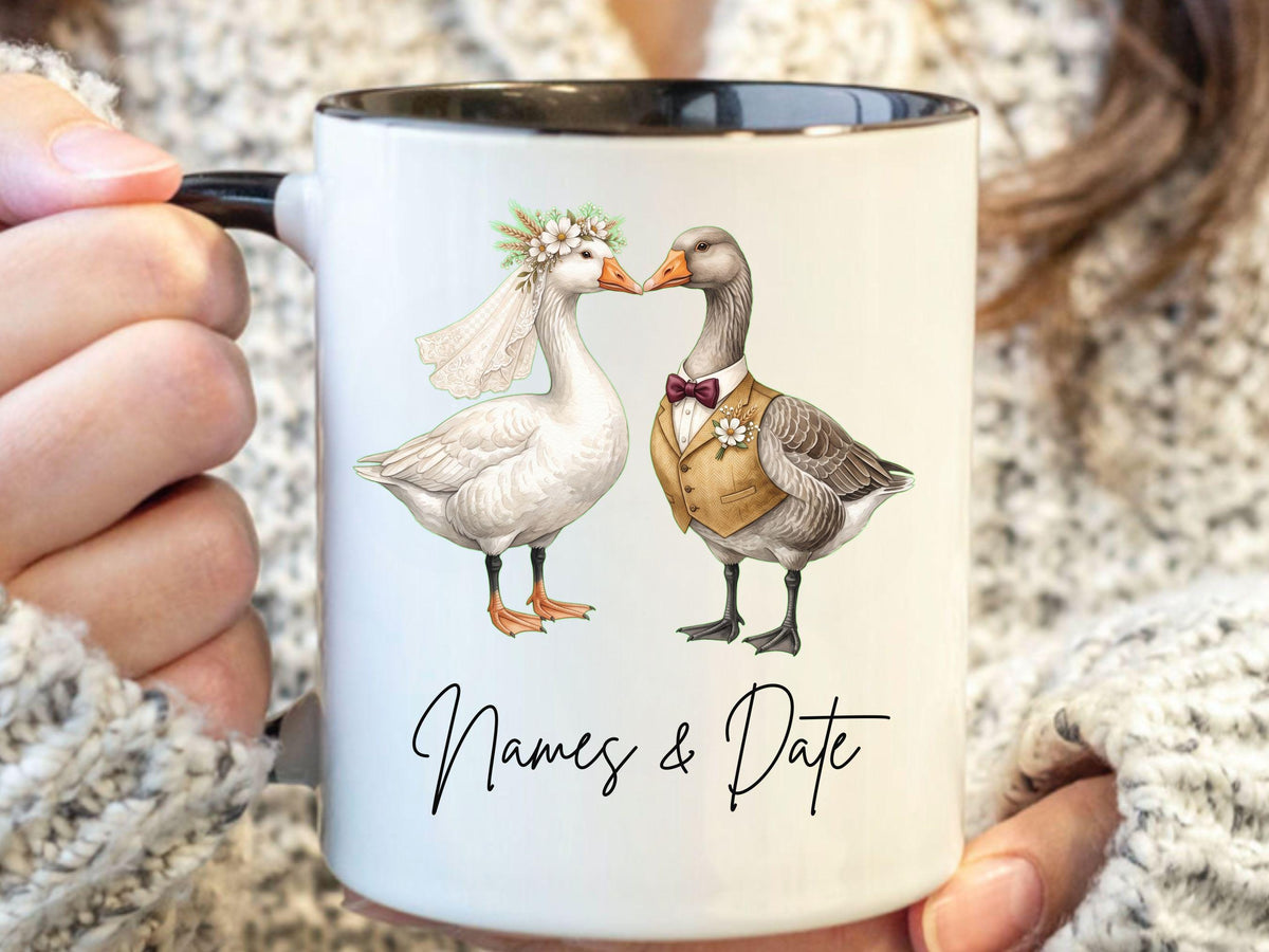 Silly Goose Wedding Mug