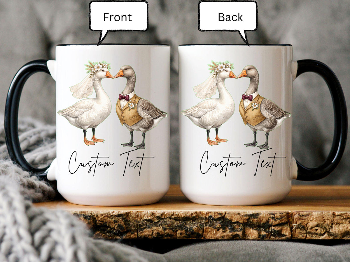 Silly Goose Wedding Mug