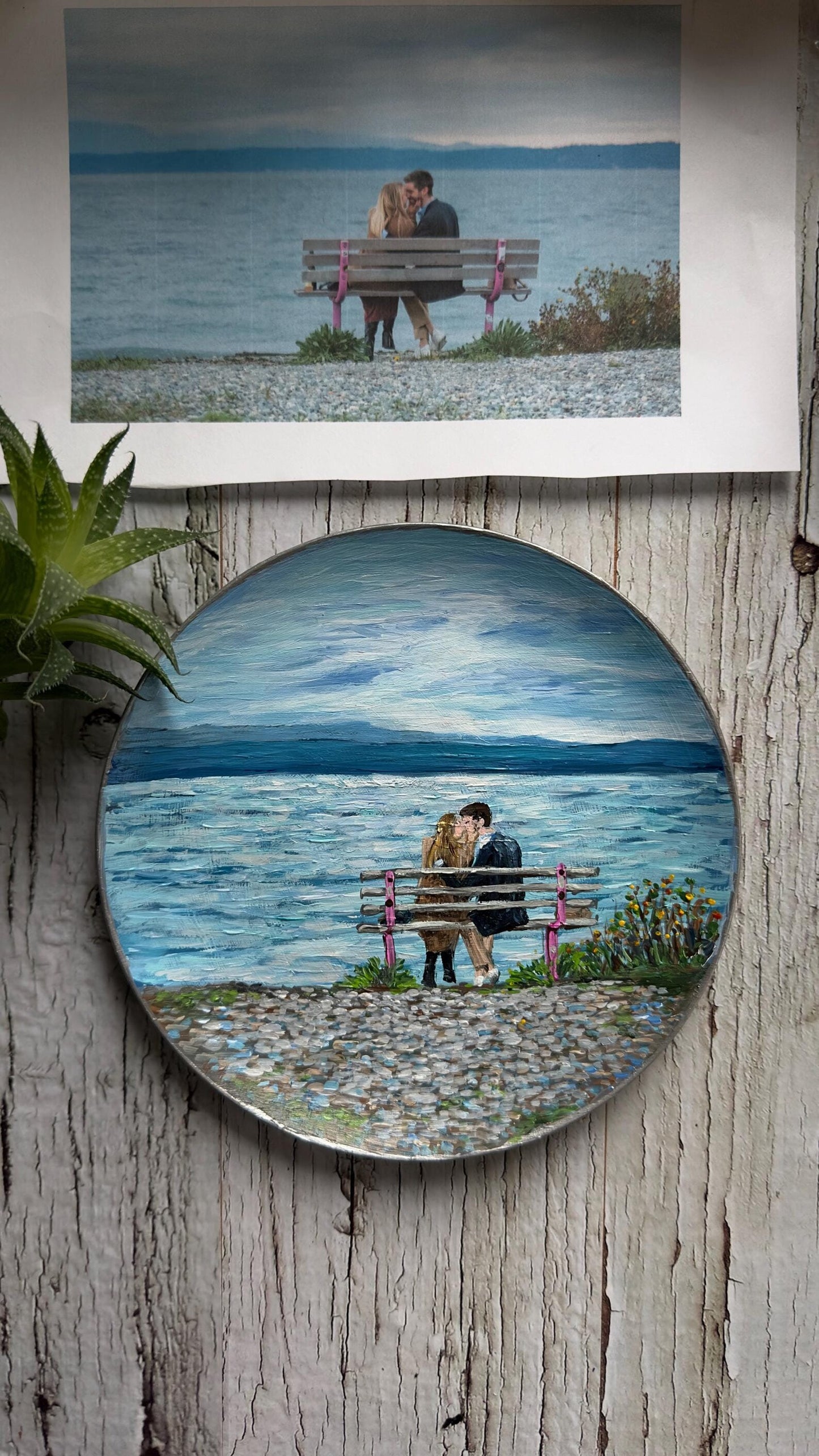 Hand Painted Ring Dish From Your Photo: Custom Portrait