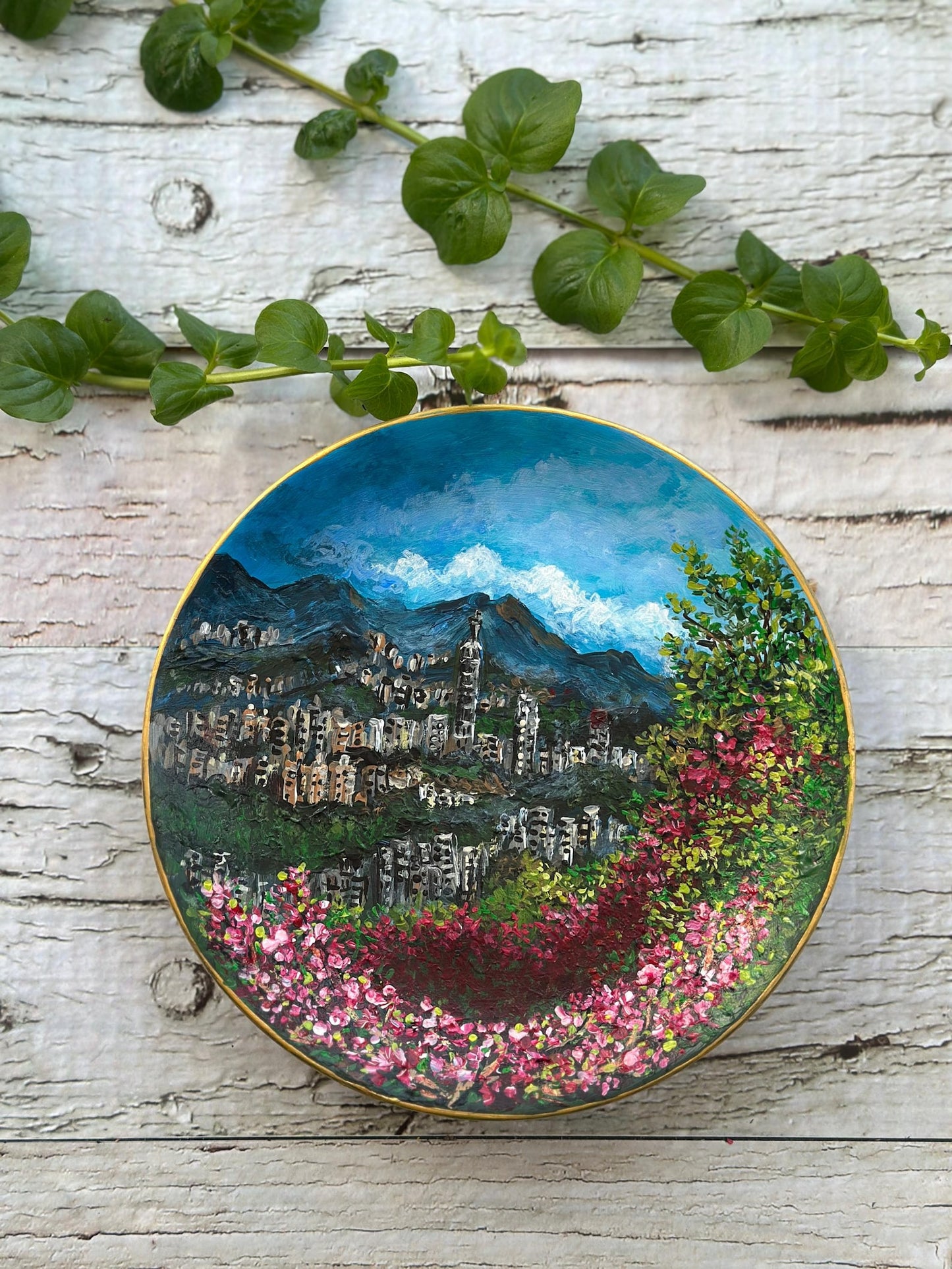 Hand Painted Ring Dish From Your Photo: Custom Portrait