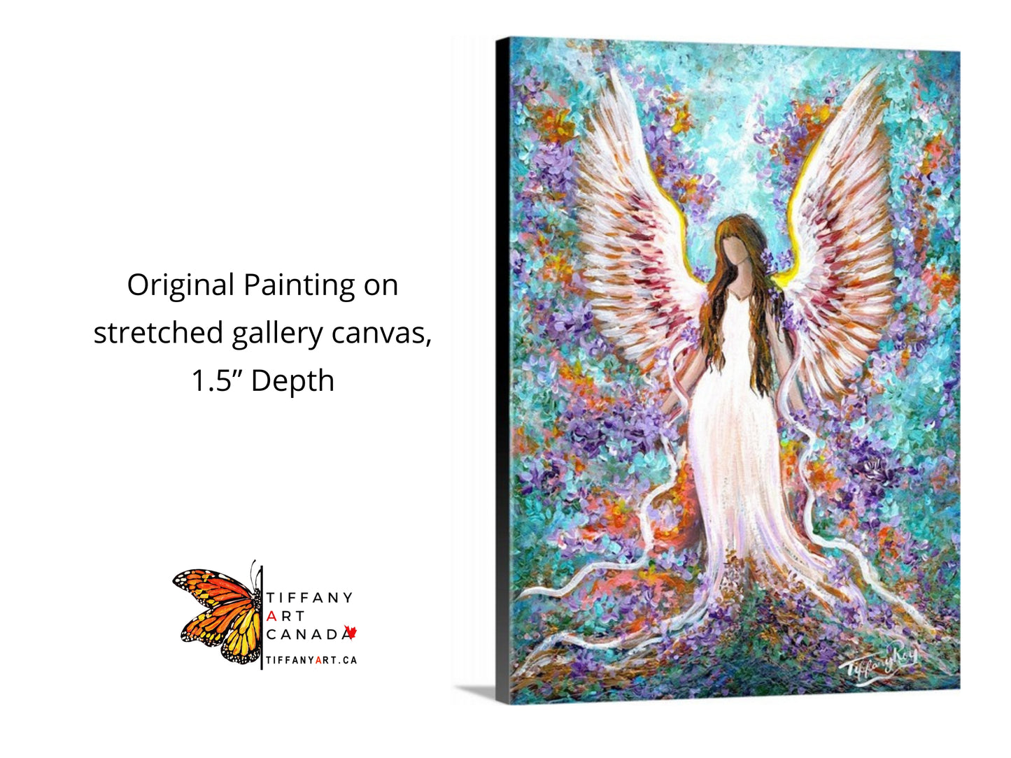 Abstract Angel painting