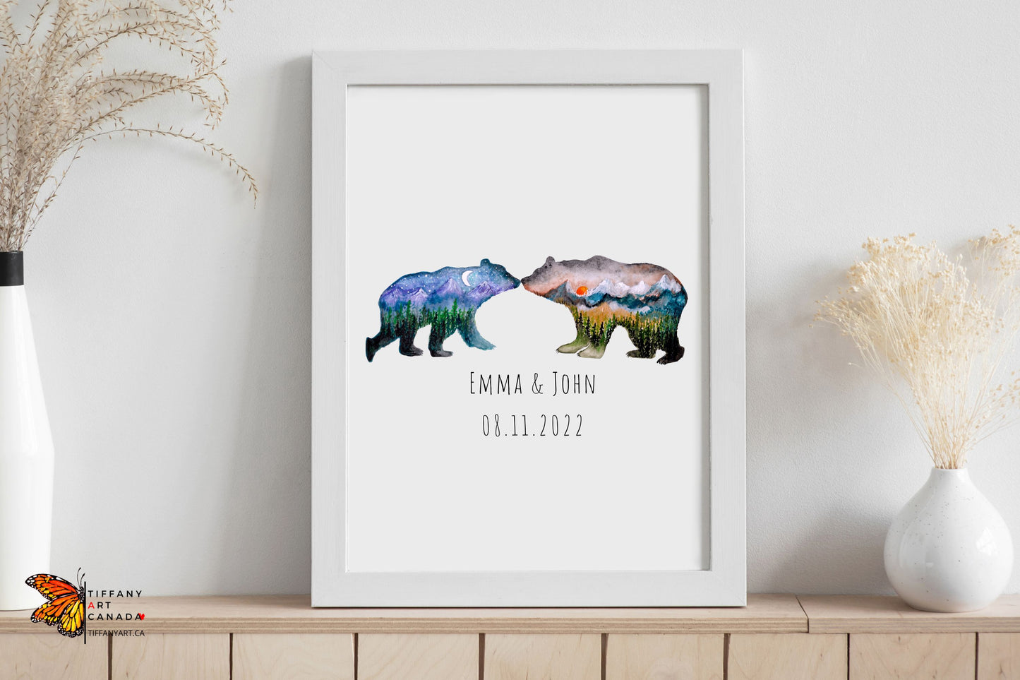 Bear Couple Print