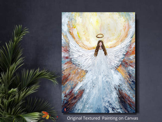 Angel Painting on Canvas