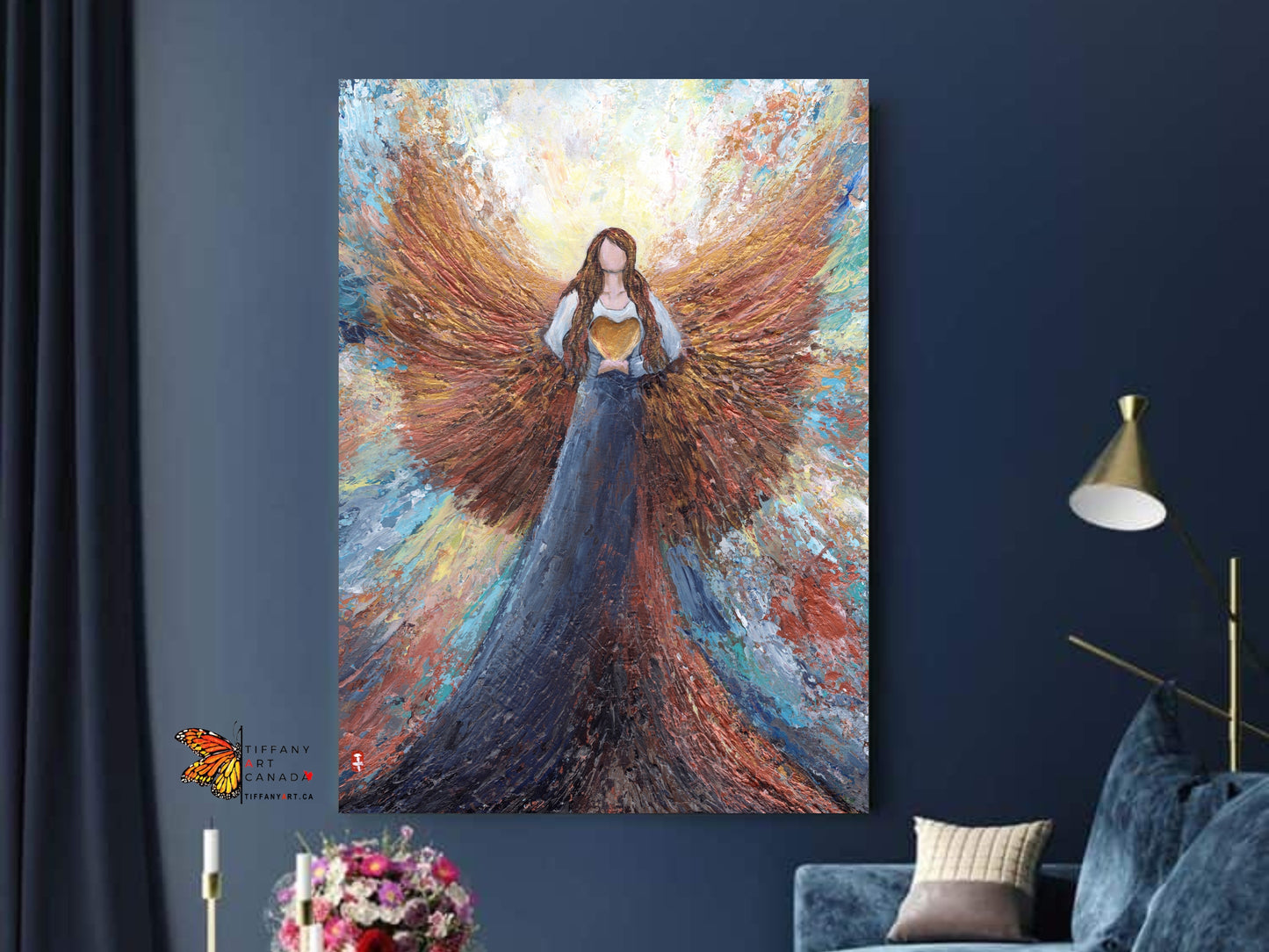 Angel Painting on Canvas