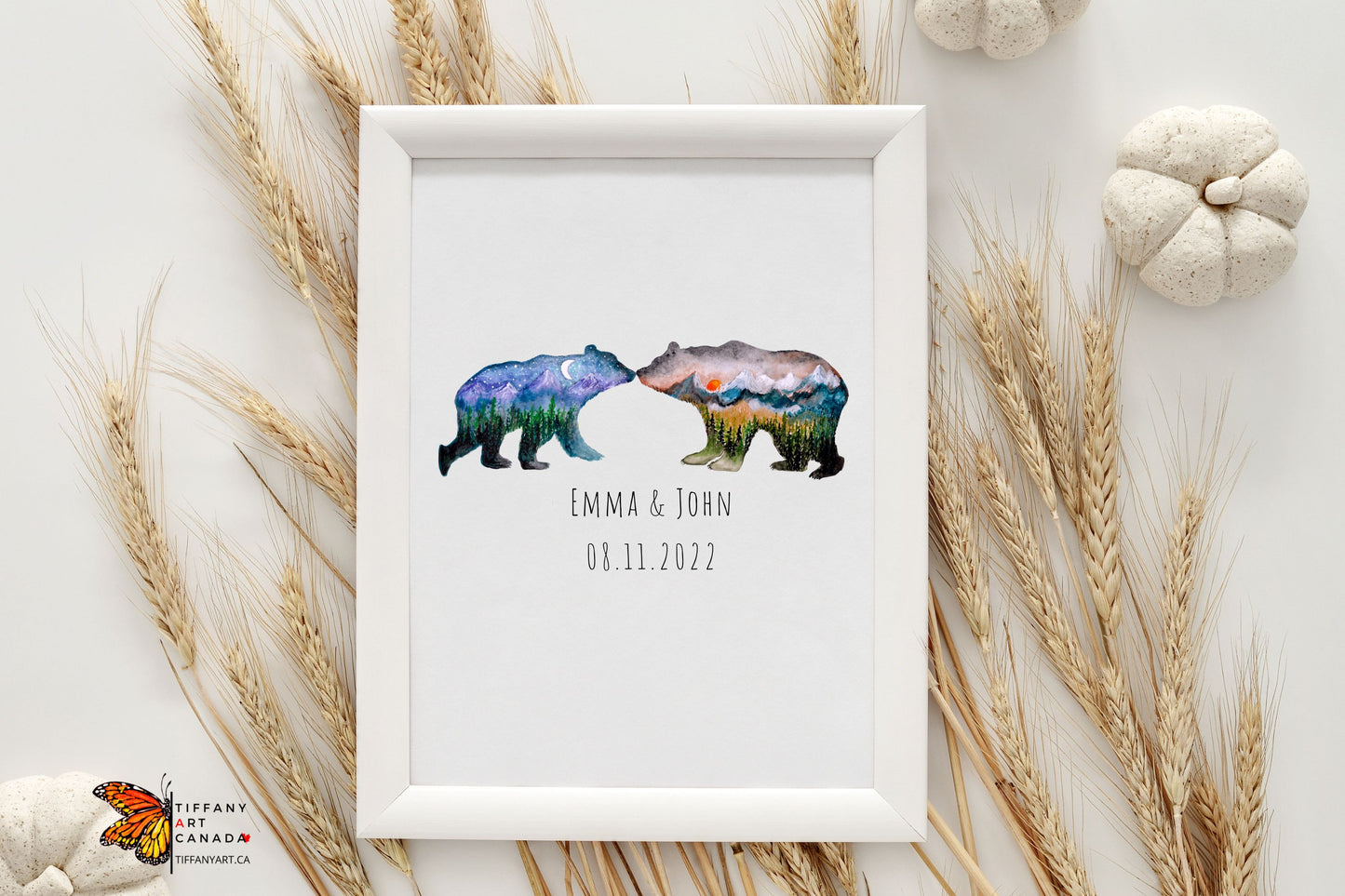 Bear Couple Print