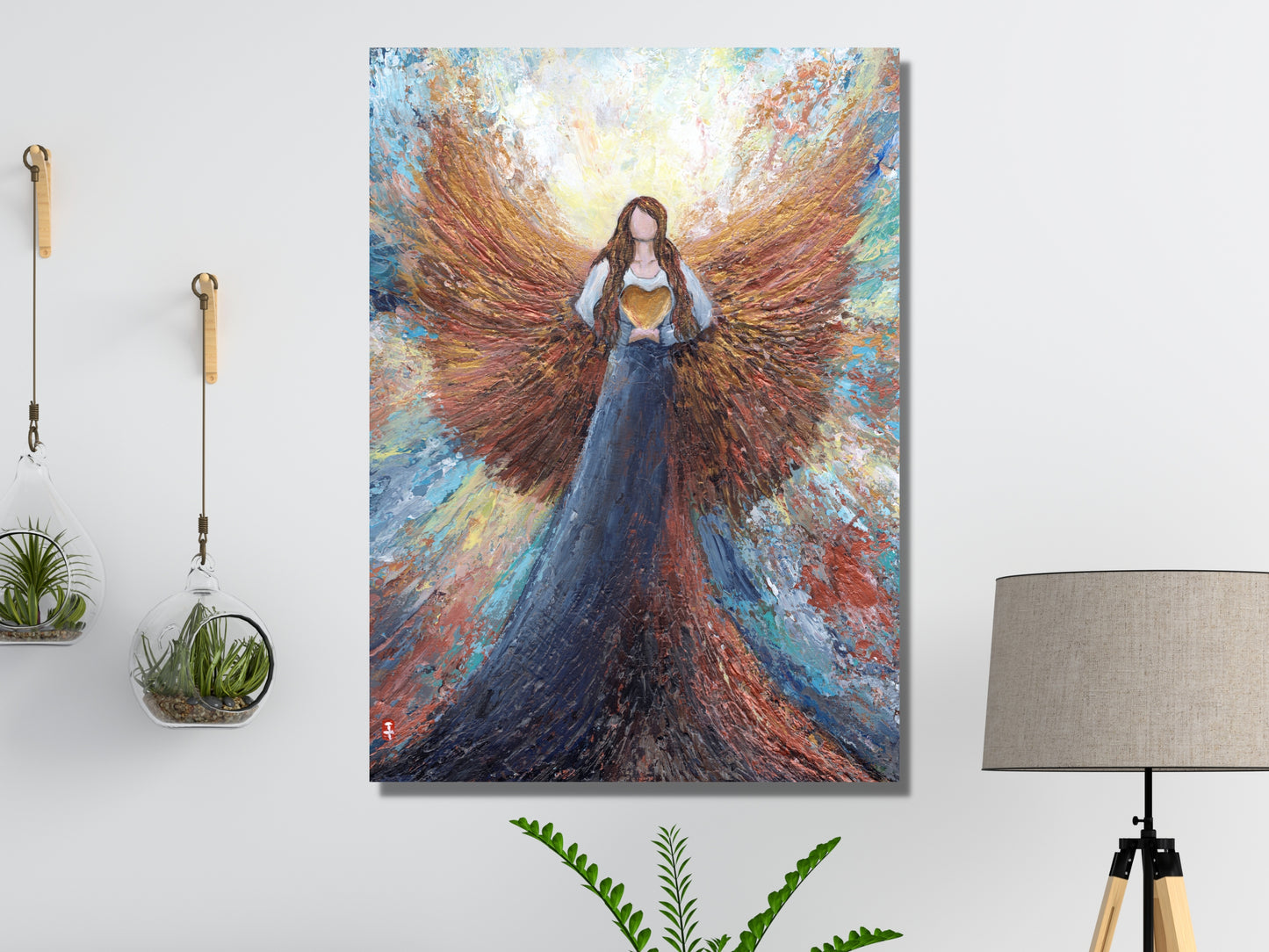 Angel Painting on Canvas