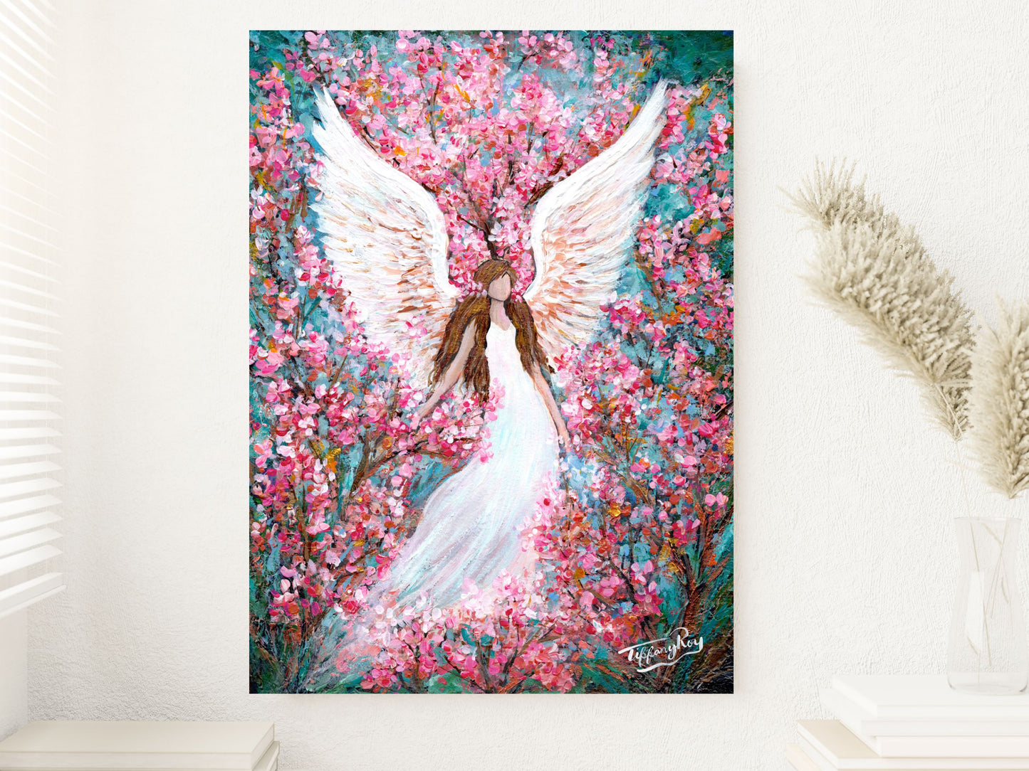 Abstract Angel painting