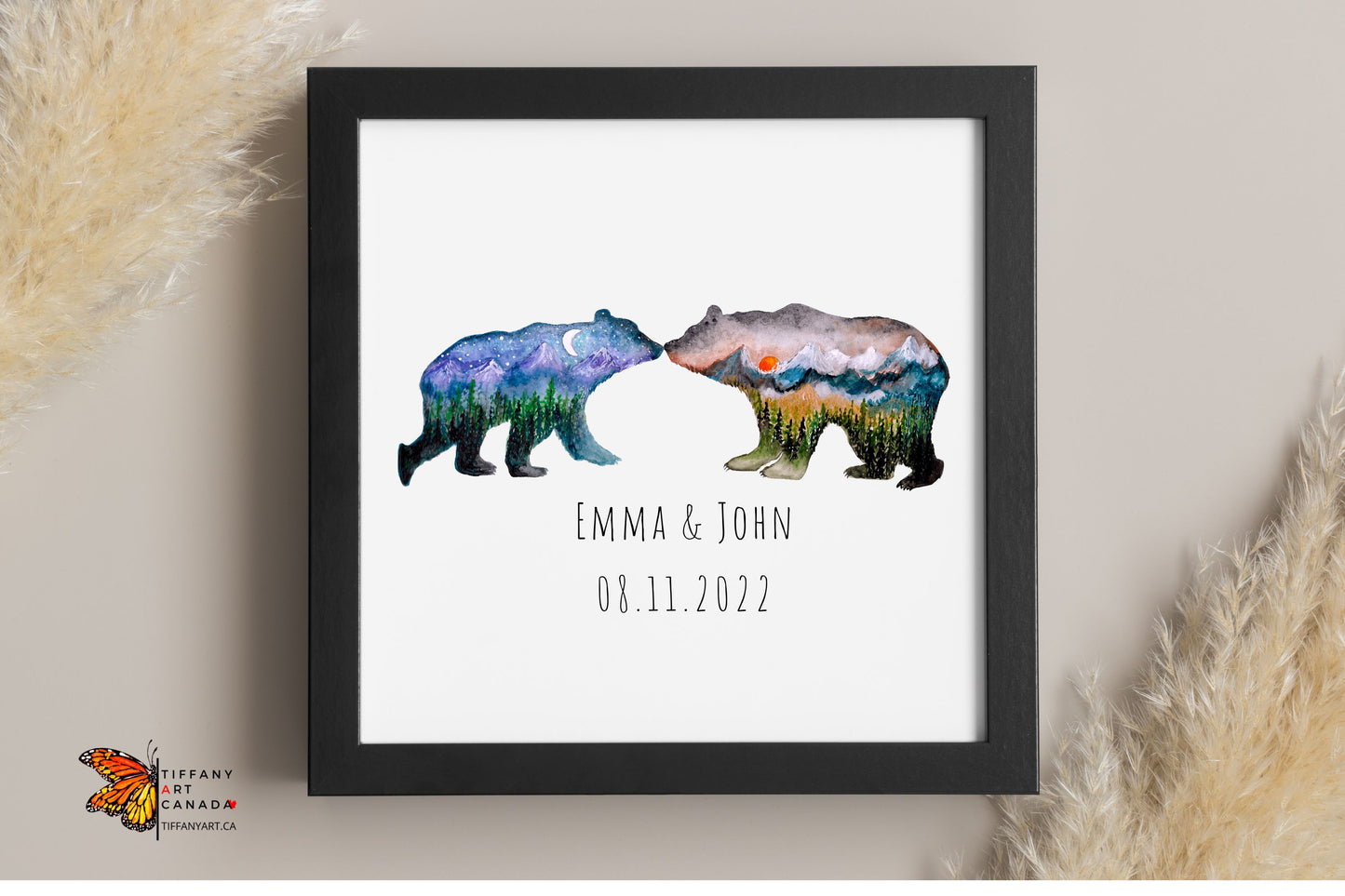 Bear Couple Print