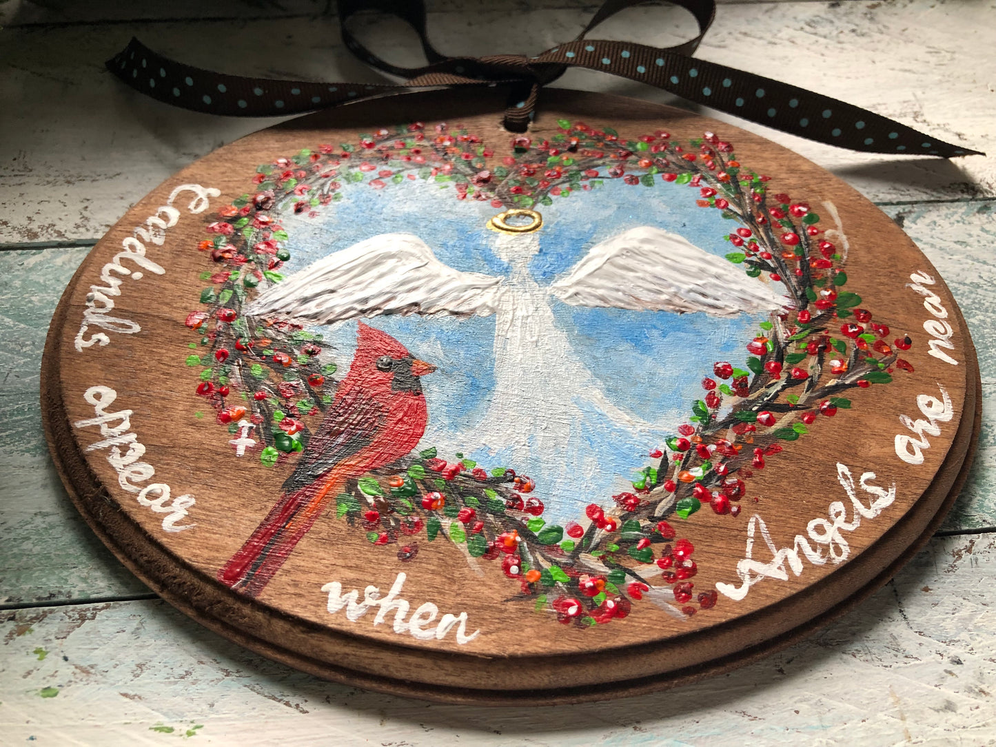 Memorial Cardinal Christmas Ornament