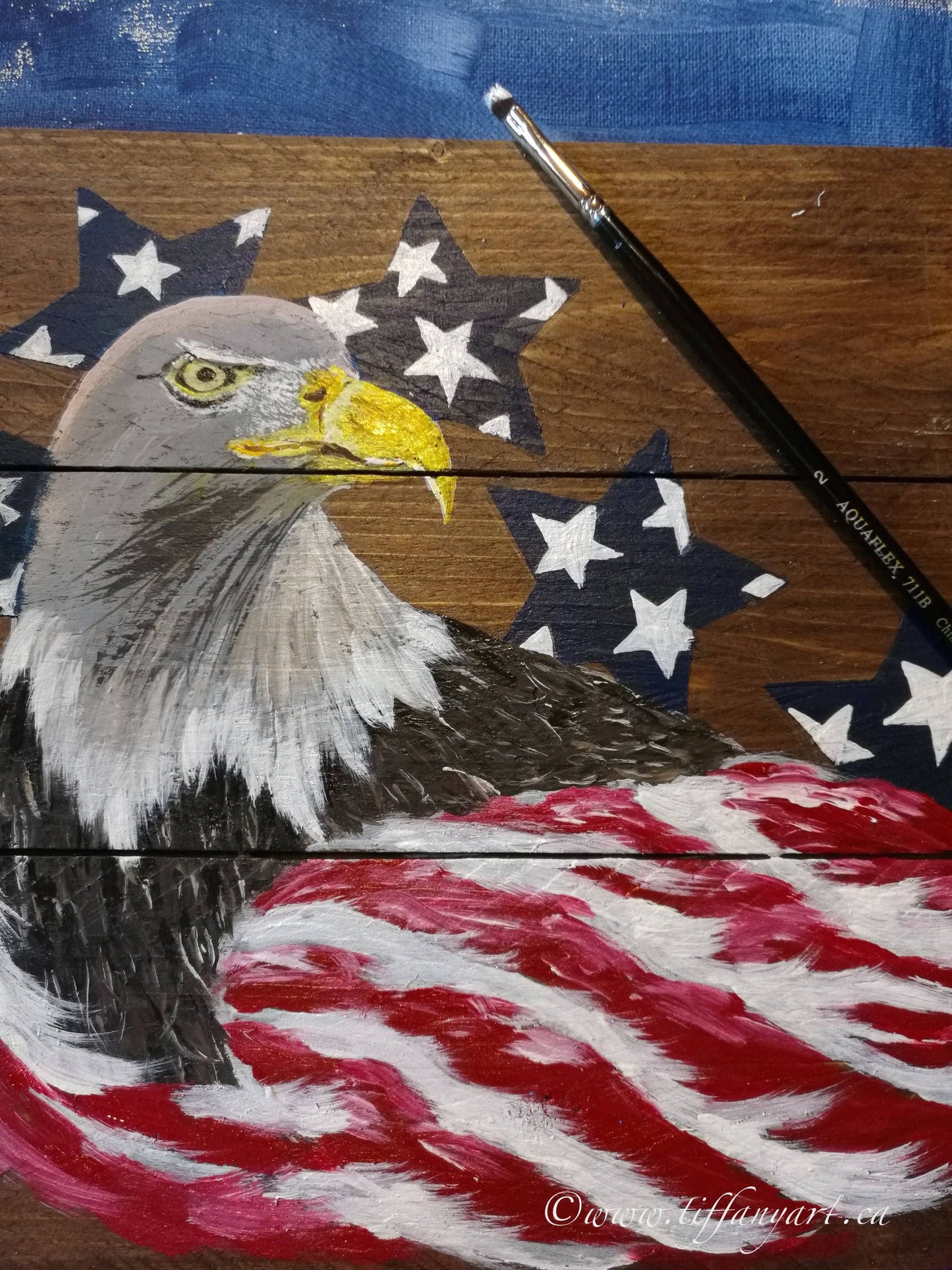 God Bless America, Bald Eagle Decor, American Flag Decor, Bald Eagle Sign, God Bless America, Patriotic decor, America sign, USA wall art