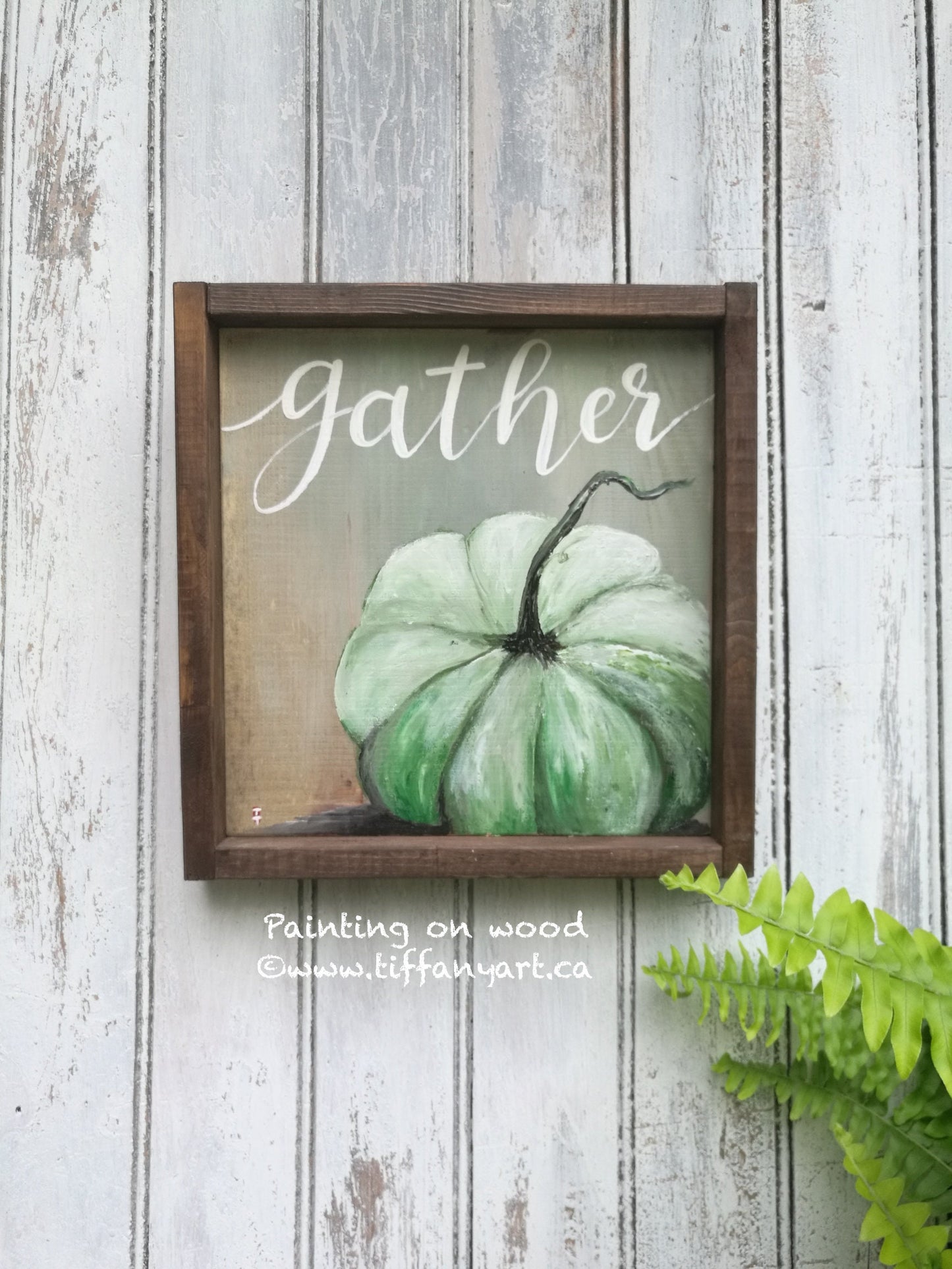 Gather sign, Gather wood sign, wooden gather sign, Farmhouse sign, Fall decor, Thanksgiving decor, Autumn decor, pumpkin wall art, pumpkin