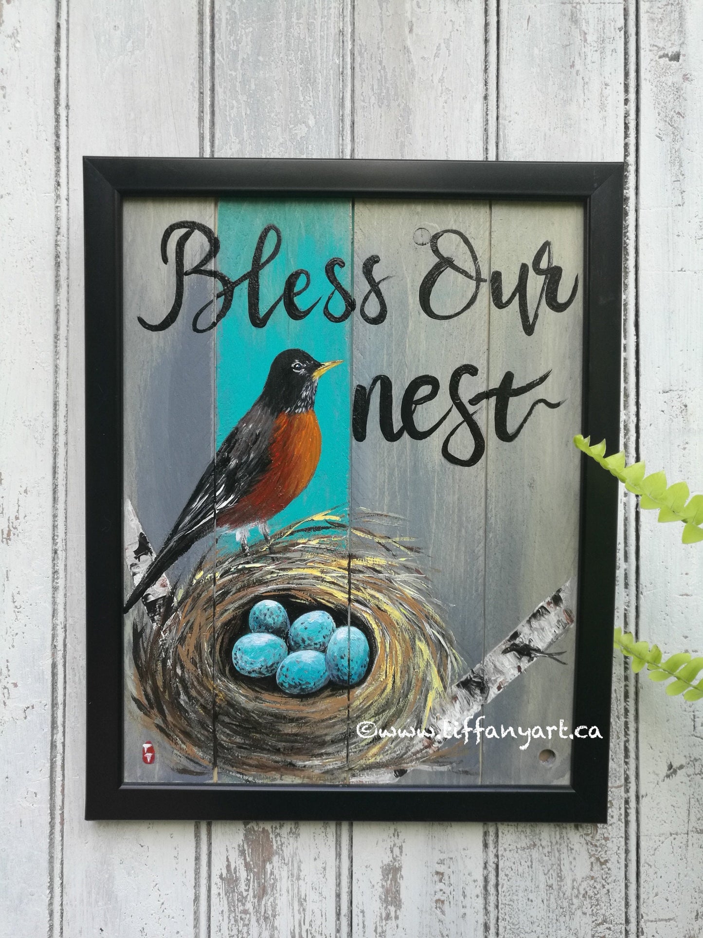 Bless Our Nest, Our nest, Easter decor, Easter decoration, Our nest sign, Birds nest wood sign, Robin eggs wall decor, Robin nest, Our nest