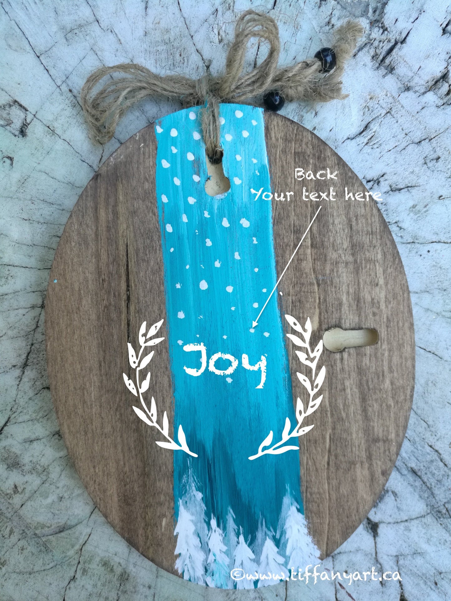 Our First Christmas as Mr. & Mrs. Wood Ornament